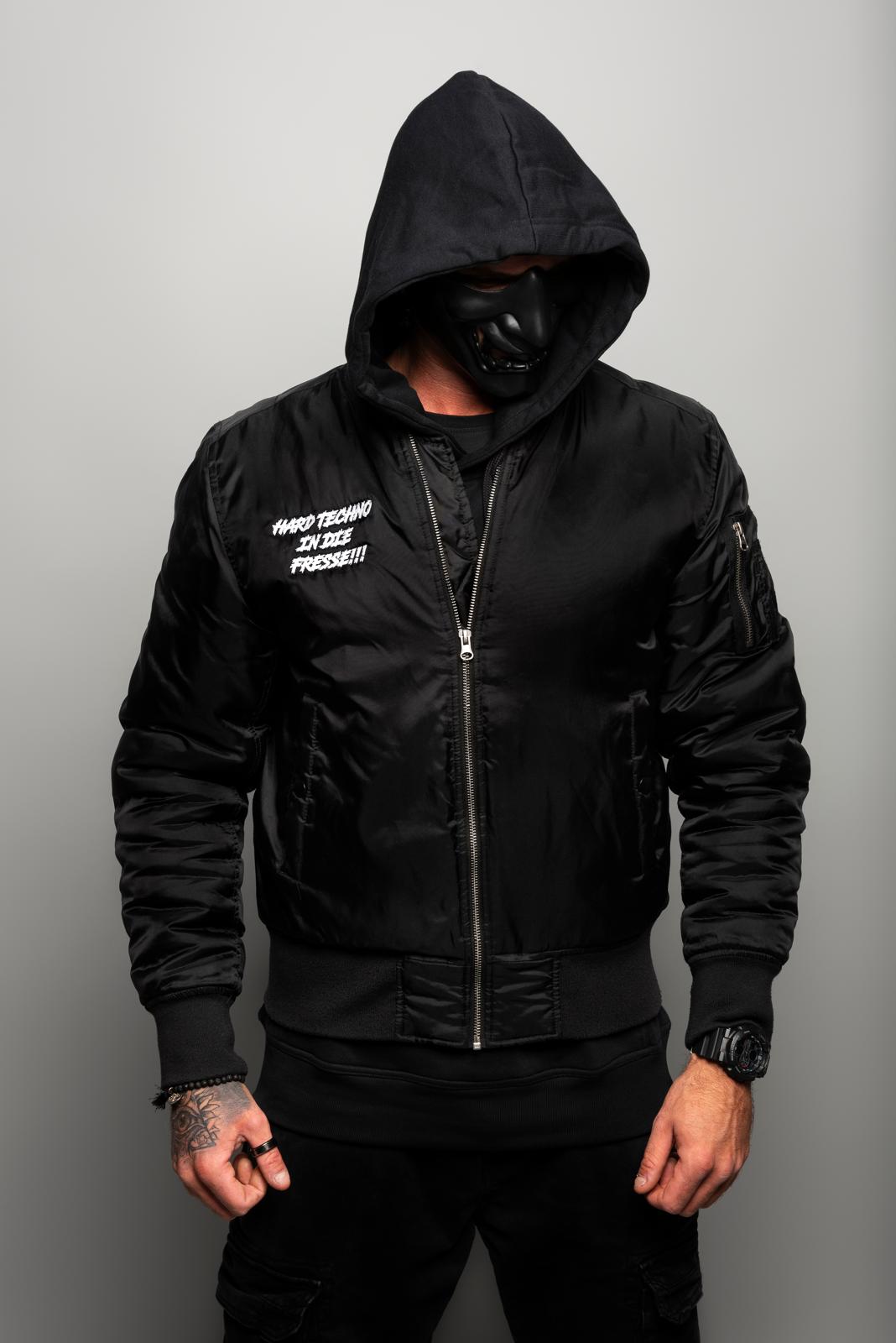 Bomberjacke HTIDKF - Schwarz